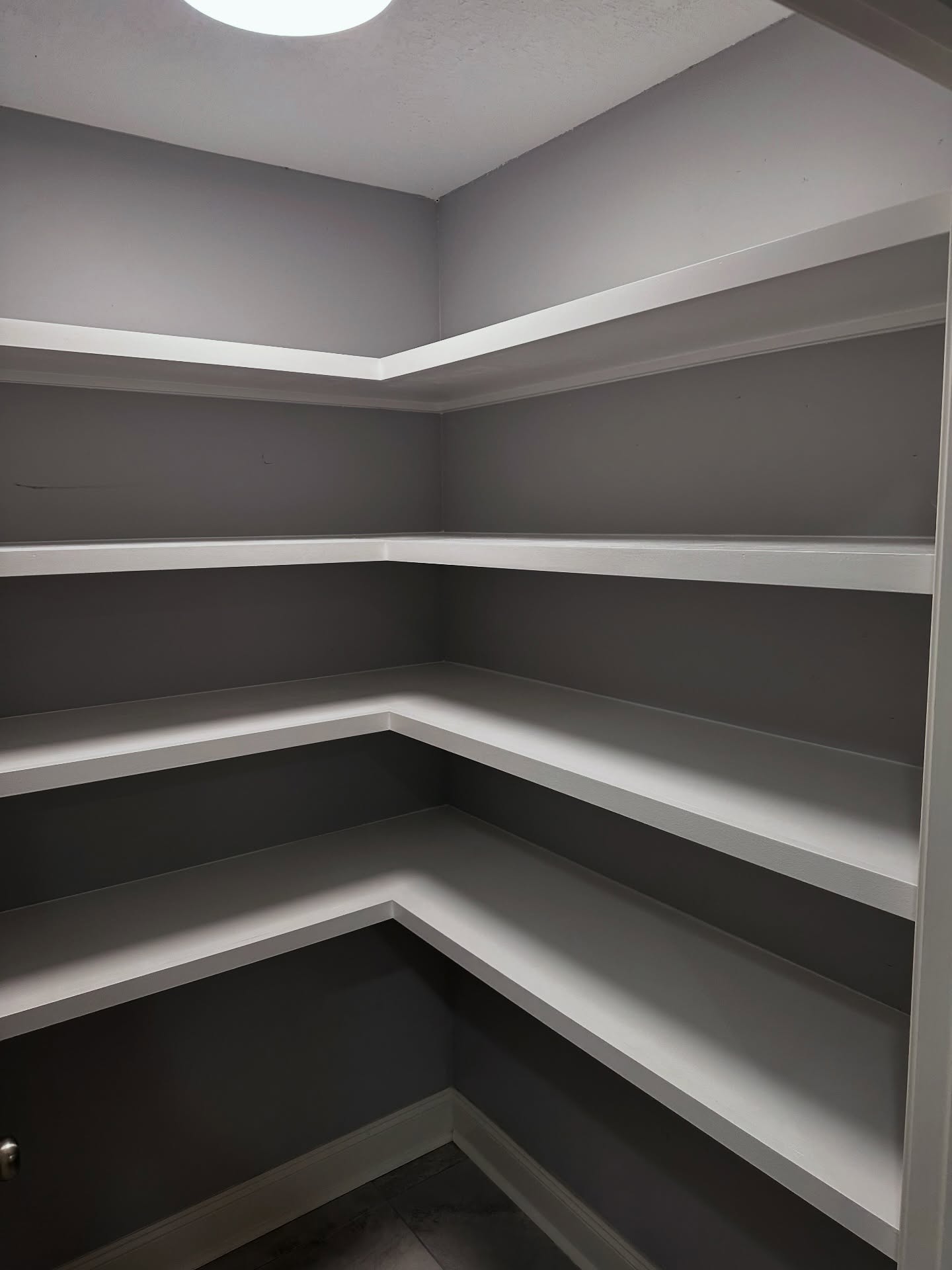 Pantry built-in with appliance garage, custom-built for the space, by AVP Construction JAX in Jacksonville & St. Johns County, FL