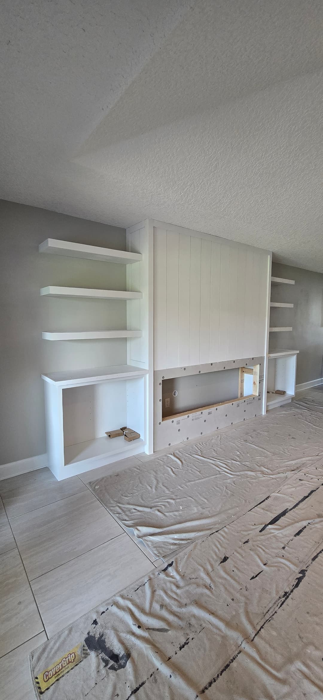 During: TV Entertainment Centers by AVP Construction JAX in Isle of Palms, Jacksonville, FL