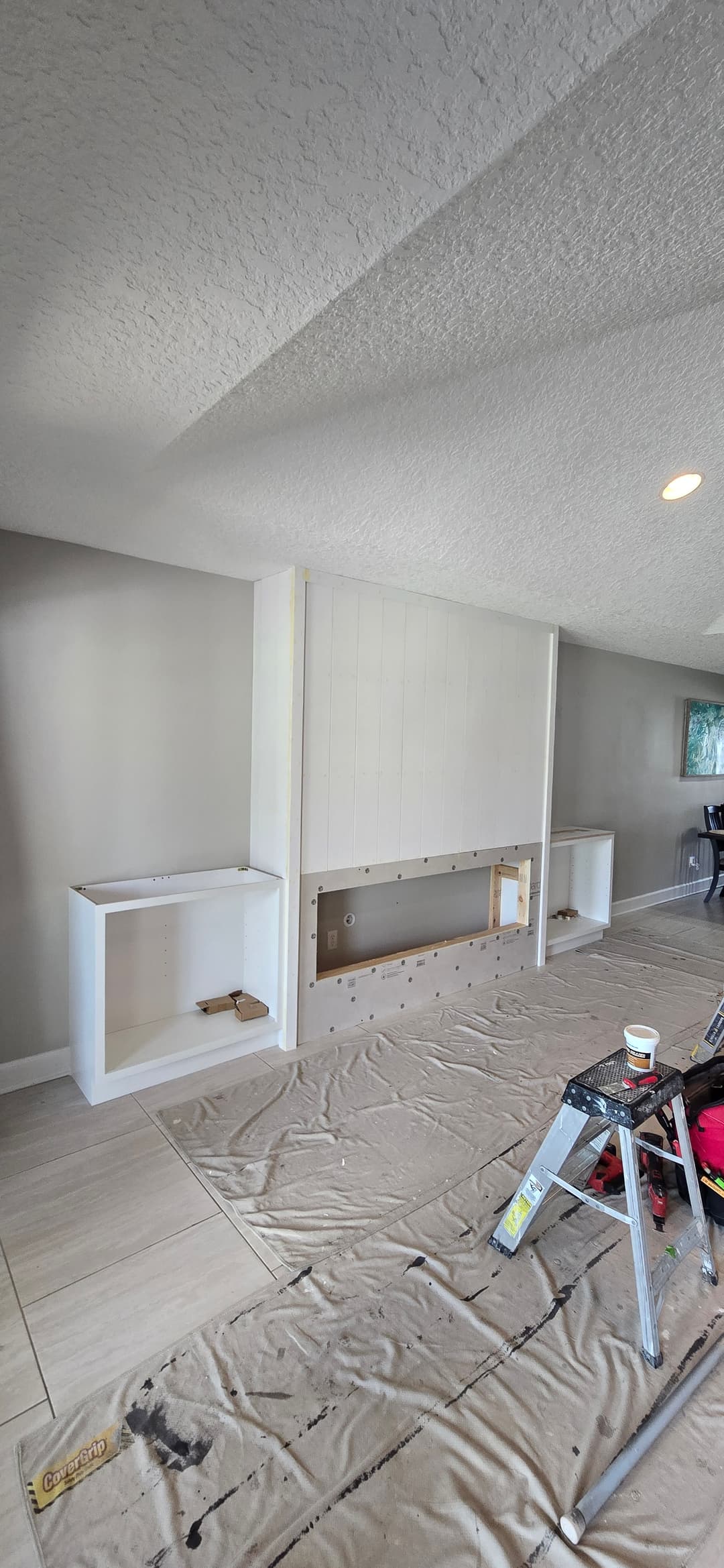 During: TV Entertainment Centers by AVP Construction JAX in Isle of Palms, Jacksonville, FL