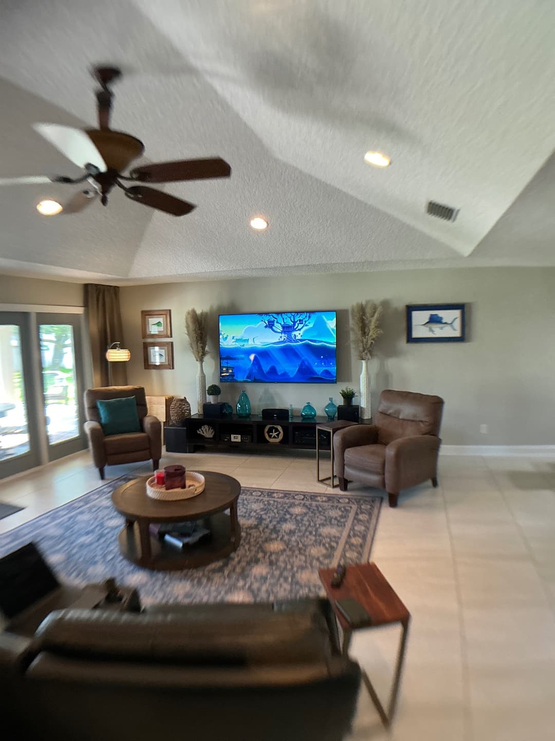 Before: TV Entertainment Centers by AVP Construction JAX in Isle of Palms, Jacksonville, FL