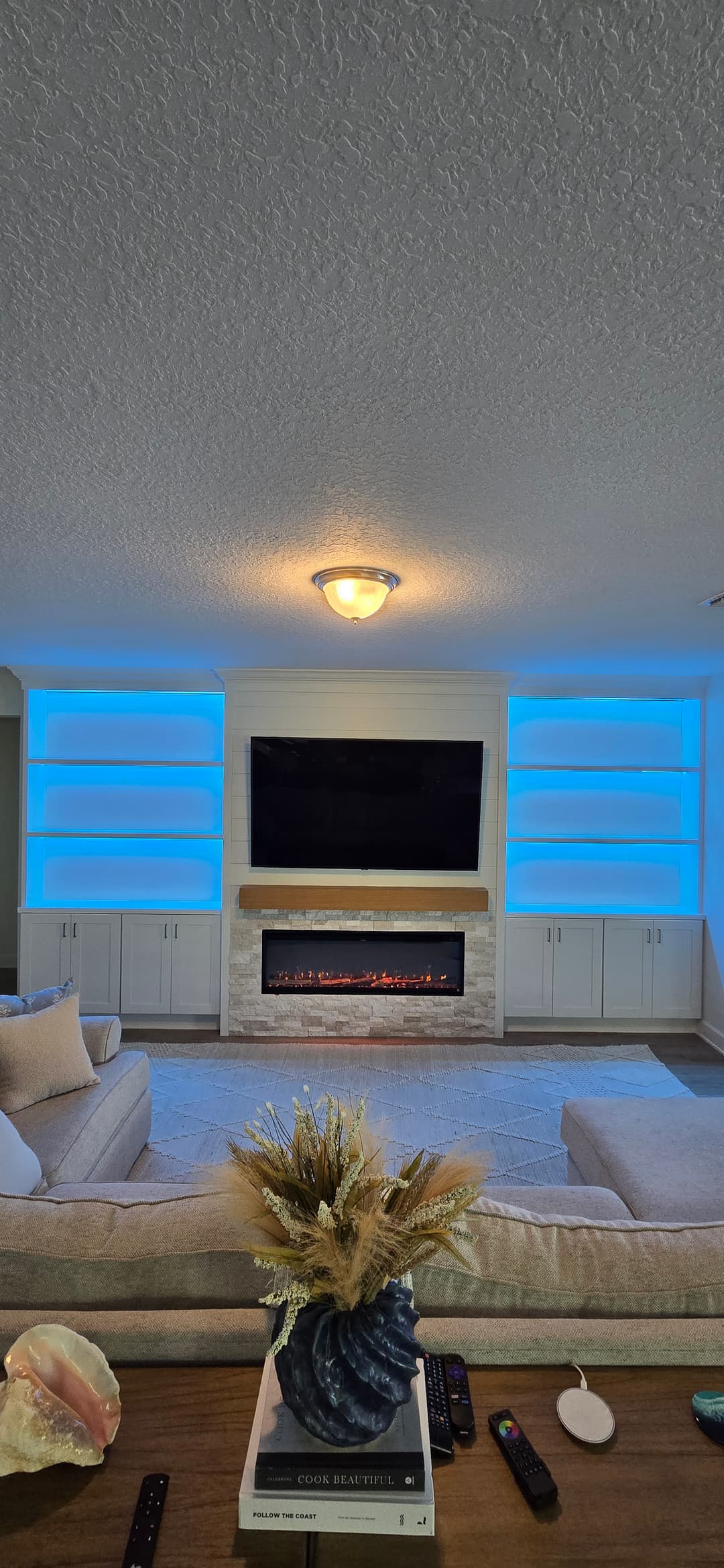 After: TV Entertainment Centers by AVP Construction JAX in Shearwater, Jacksonville, FL