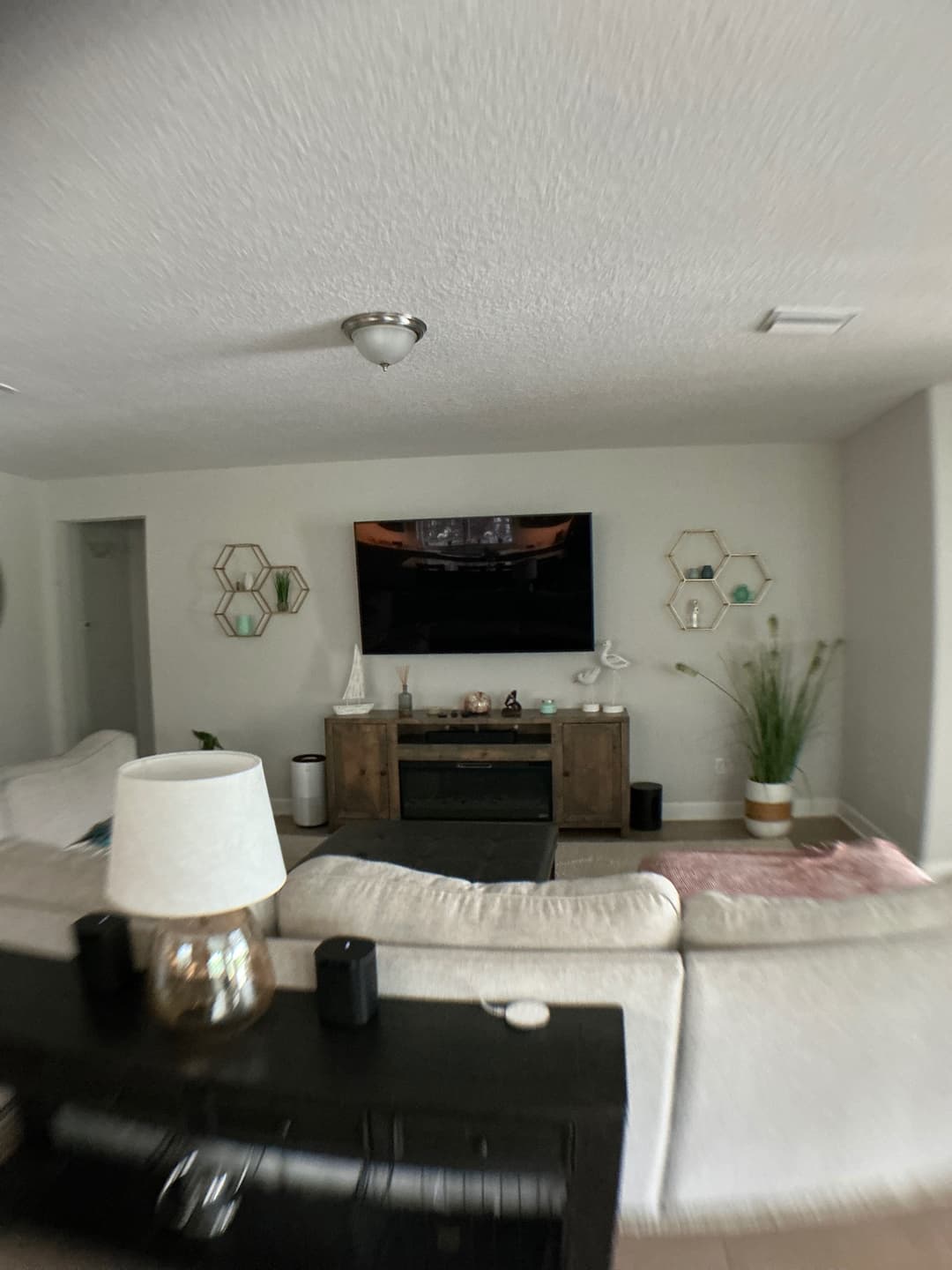 Before: TV Entertainment Centers by AVP Construction JAX in Shearwater, Jacksonville, FL