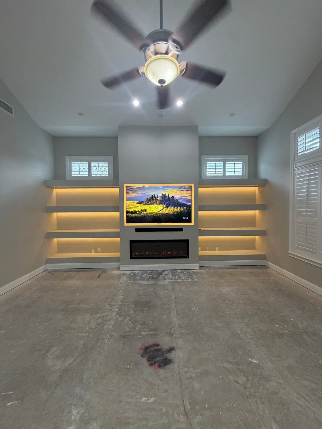 After: TV Entertainment Centers by AVP Construction JAX in Julington Creek , St. Johns, FL