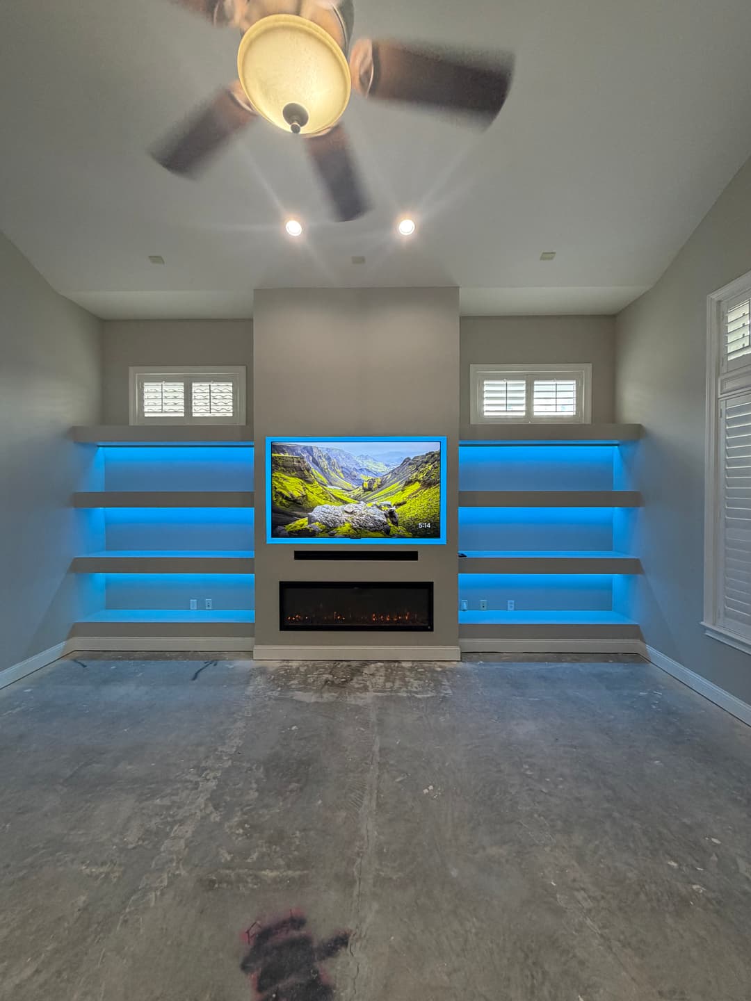 After: TV Entertainment Centers by AVP Construction JAX in Julington Creek , St. Johns, FL