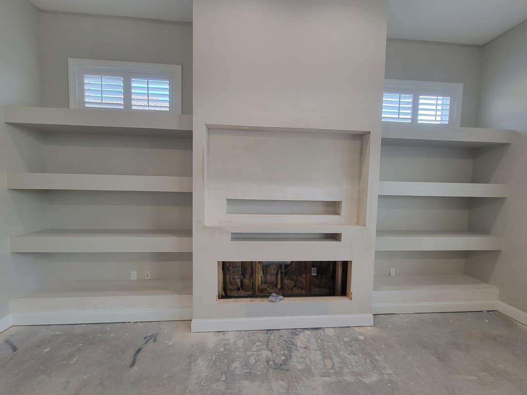 During: TV Entertainment Centers by AVP Construction JAX in Julington Creek , St. Johns, FL