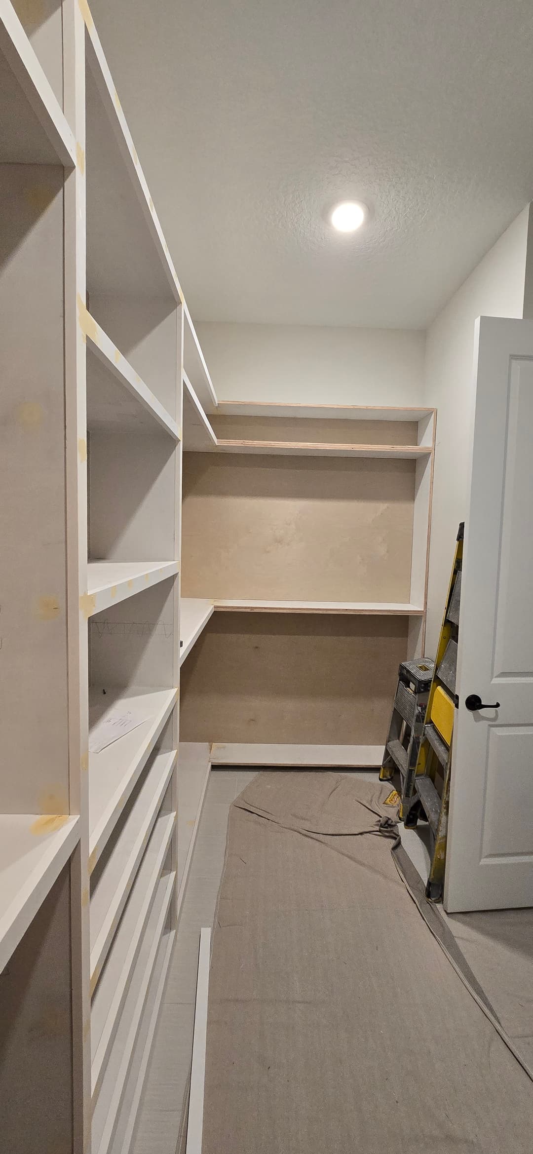 During: Custom Master Closet by AVP Construction JAX in Mill Creek Forest, St. John’s, FL