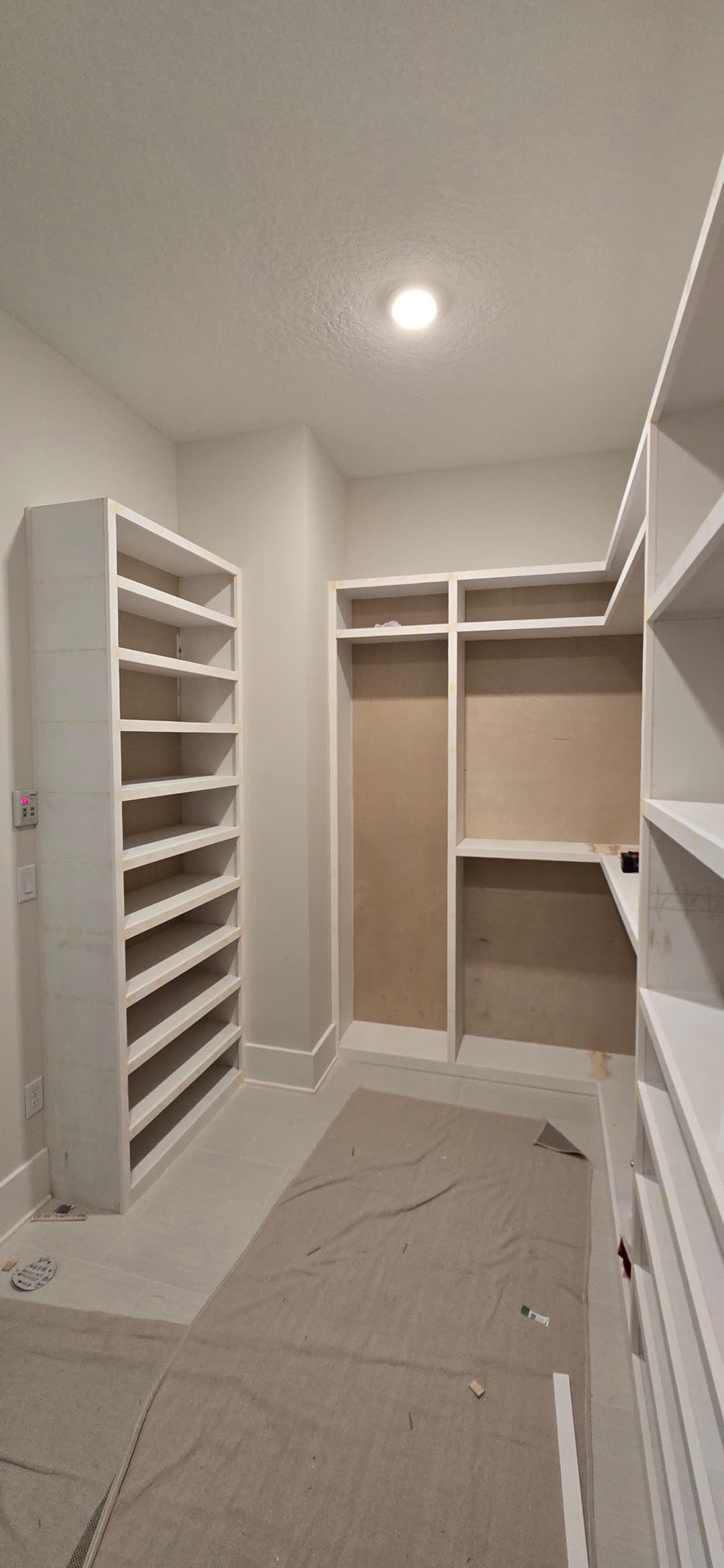 During: Custom Master Closet by AVP Construction JAX in Mill Creek Forest, St. John’s, FL