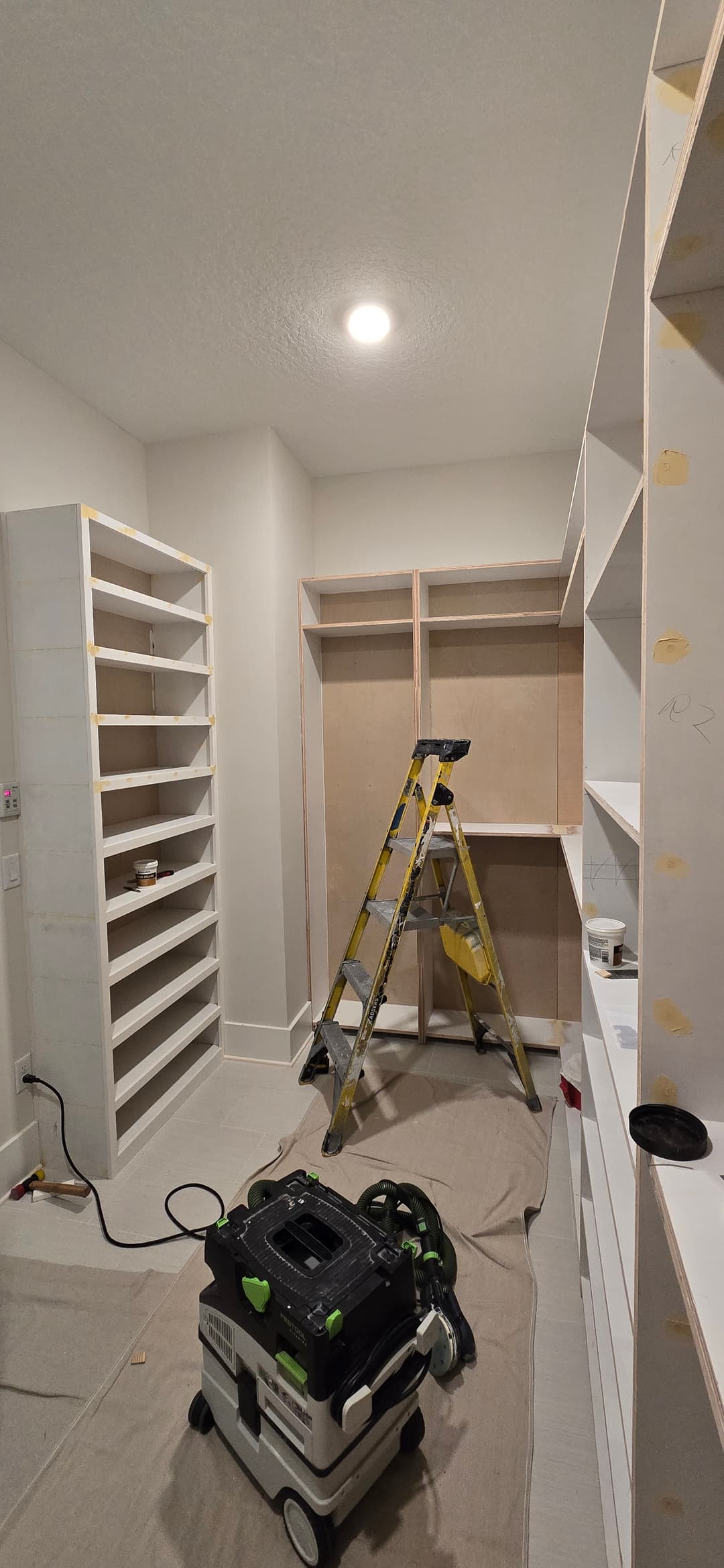 During: Custom Master Closet by AVP Construction JAX in Mill Creek Forest, St. John’s, FL
