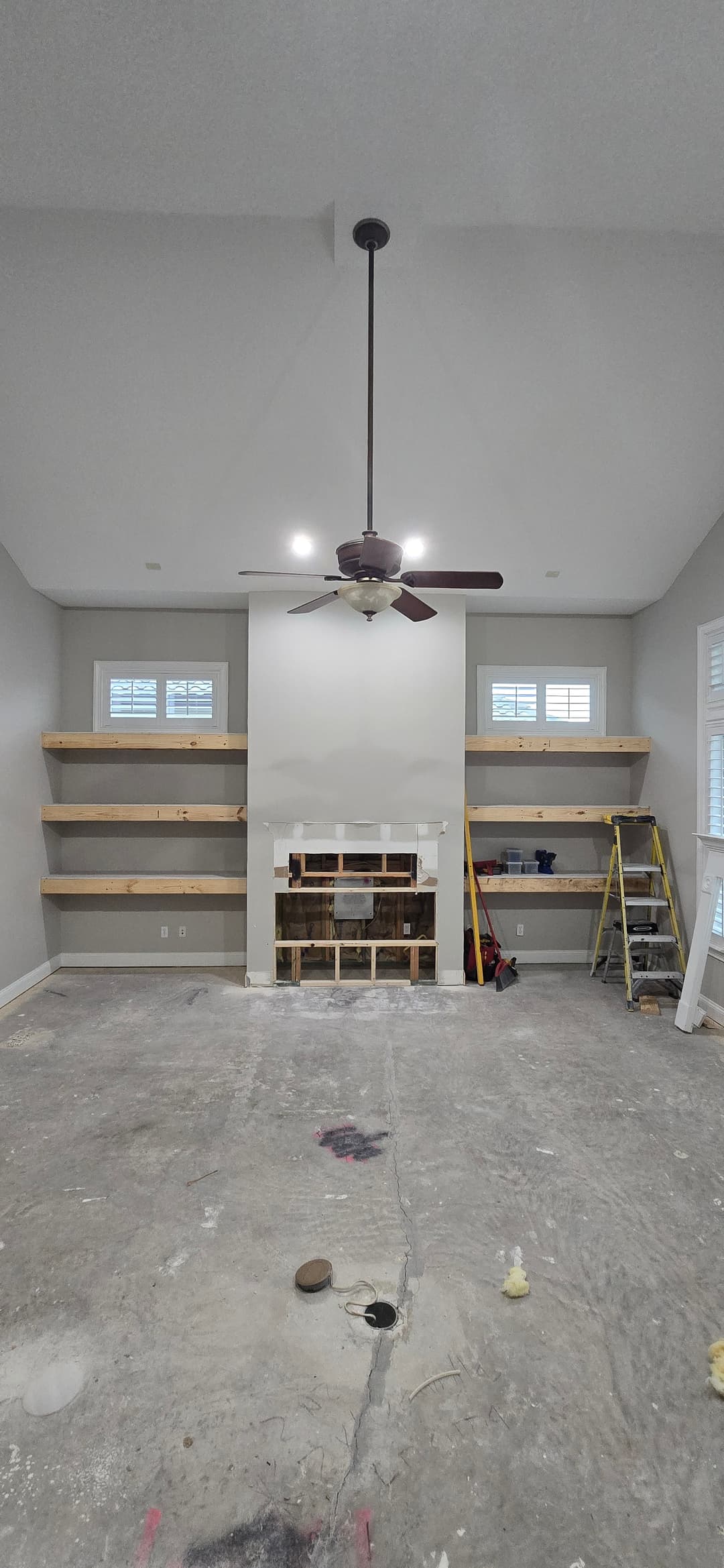 During: TV Entertainment Centers by AVP Construction JAX in Julington Creek , St. Johns, FL
