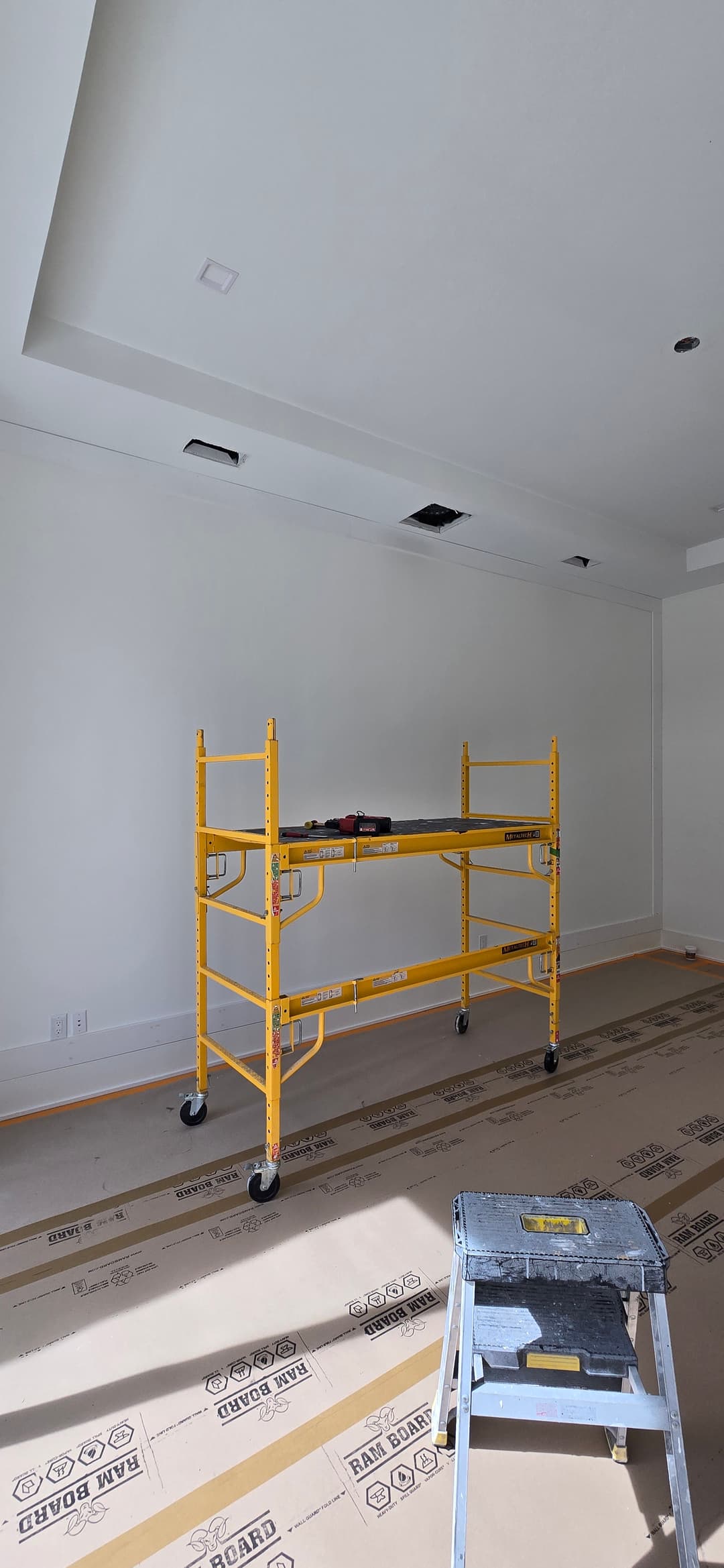 During: Accent Walls by AVP Construction JAX in Ponte Vedra Beach, Ponte Vedra Beach, FL