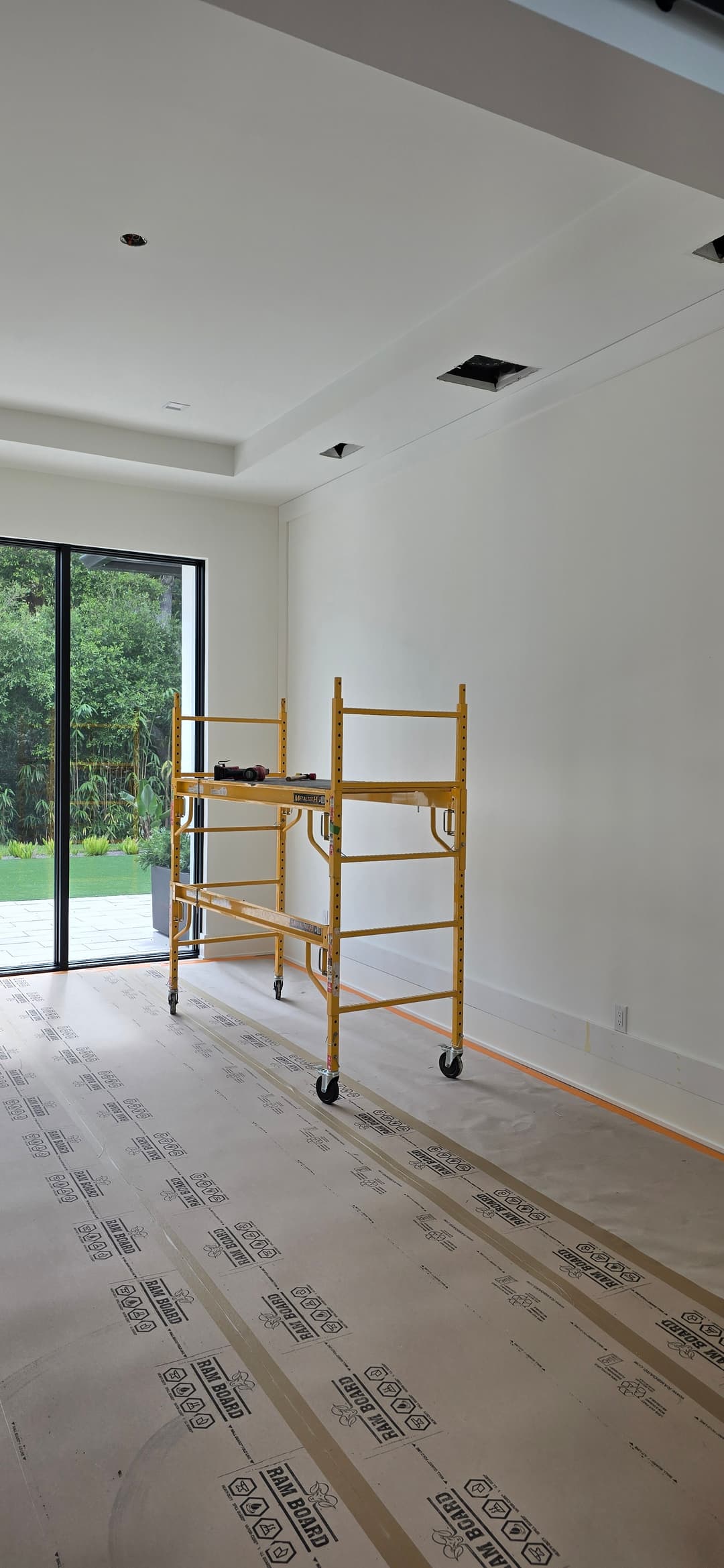 During: Accent Walls by AVP Construction JAX in Ponte Vedra Beach, Ponte Vedra Beach, FL