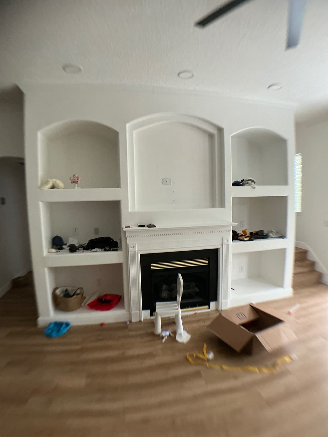 Before: TV Entertainment Centers by AVP Construction JAX in Walden Chase, Nocatee, FL