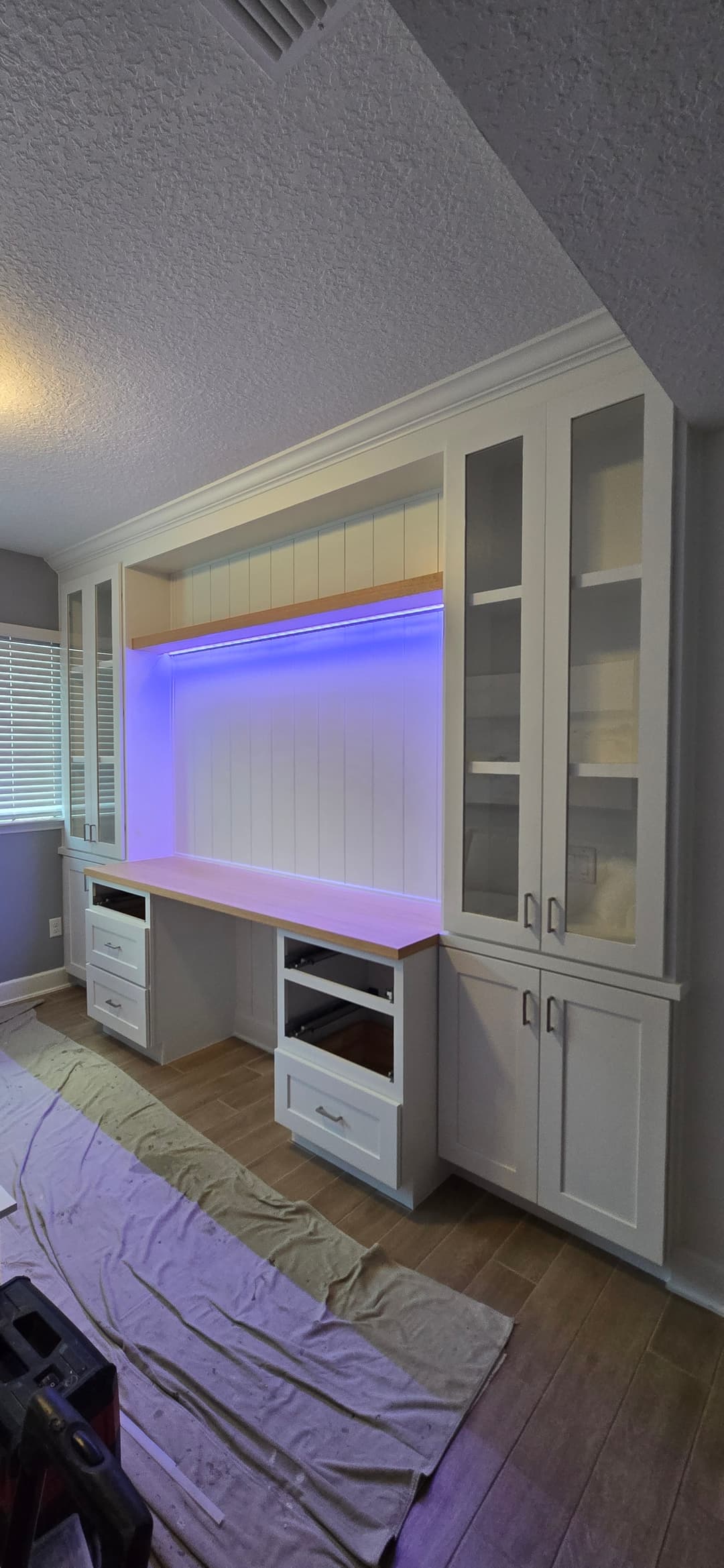 During: TV Entertainment Centers by AVP Construction JAX in Shearwater, St. Johns, FL