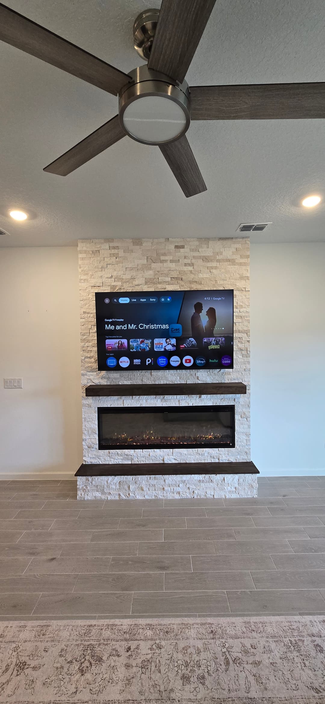After: TV Entertainment Centers by AVP Construction JAX in Trailmark, St. Johns, FL