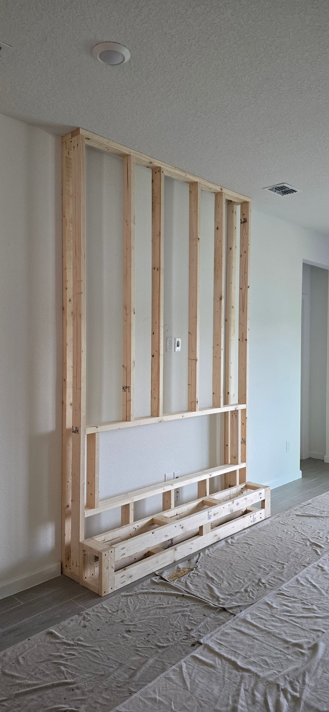 During: TV Entertainment Centers by AVP Construction JAX in Trailmark, St. Johns, FL