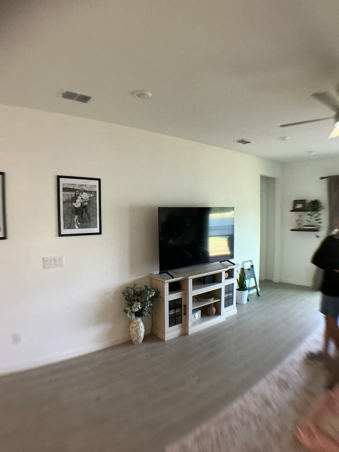 Before: TV Entertainment Centers by AVP Construction JAX in Trailmark, St. Johns, FL