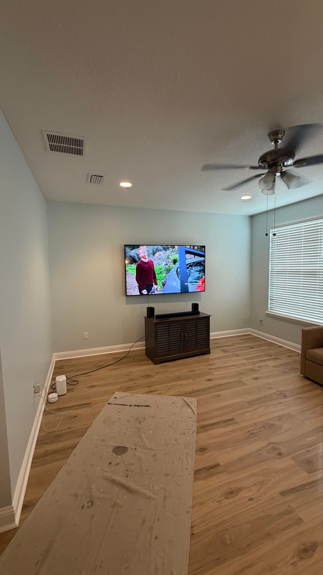 Before: TV Entertainment Centers by AVP Construction JAX in RiverTown, Fruit Cove, FL
