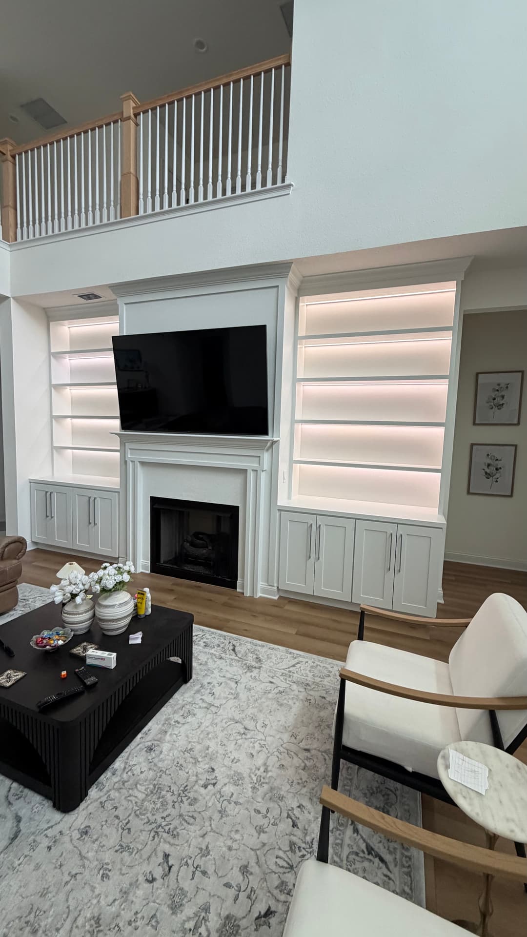 After: TV Entertainment Centers by AVP Construction JAX in Tamaya, Jacksonville, FL