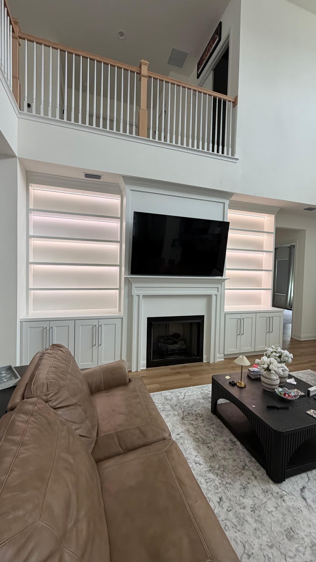 After: TV Entertainment Centers by AVP Construction JAX in Tamaya, Jacksonville, FL