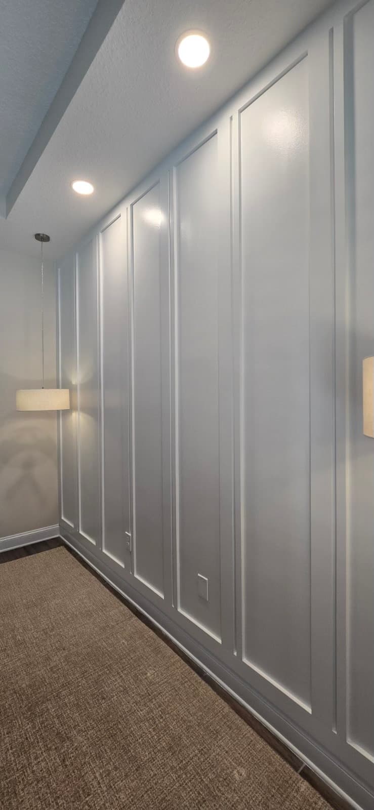 During: Accent Walls by AVP Construction JAX in Vilano Beach, St. Augustine, FL
