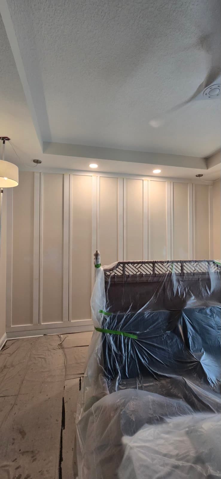 During: Accent Walls by AVP Construction JAX in Vilano Beach, St. Augustine, FL