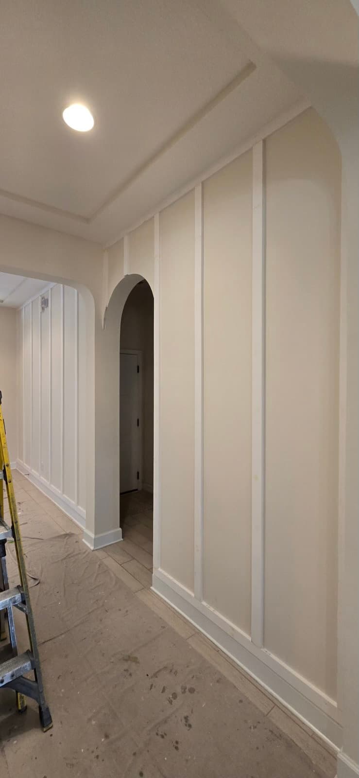 During: Accent Walls by AVP Construction JAX in Nocatee, Jacksonville, FL