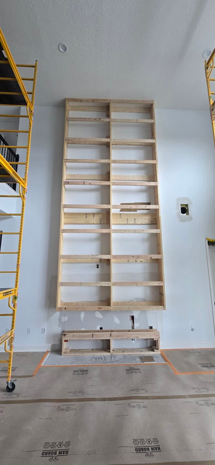 During: TV Entertainment Centers by AVP Construction JAX in Courtney Oaks, St. Augustine, FL