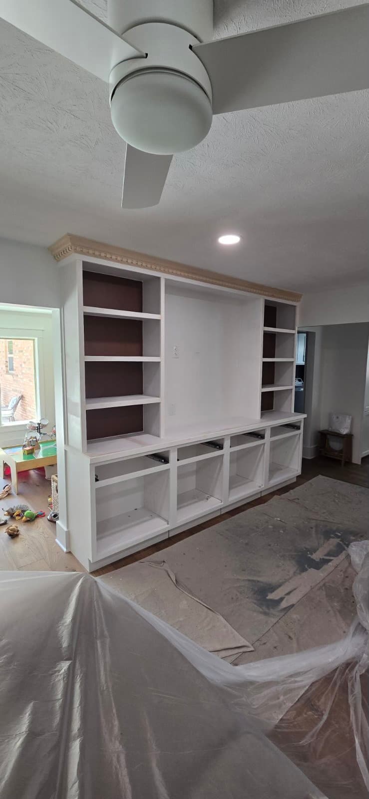 During: TV Entertainment Centers by AVP Construction JAX in San jose, Jacksonville, FL