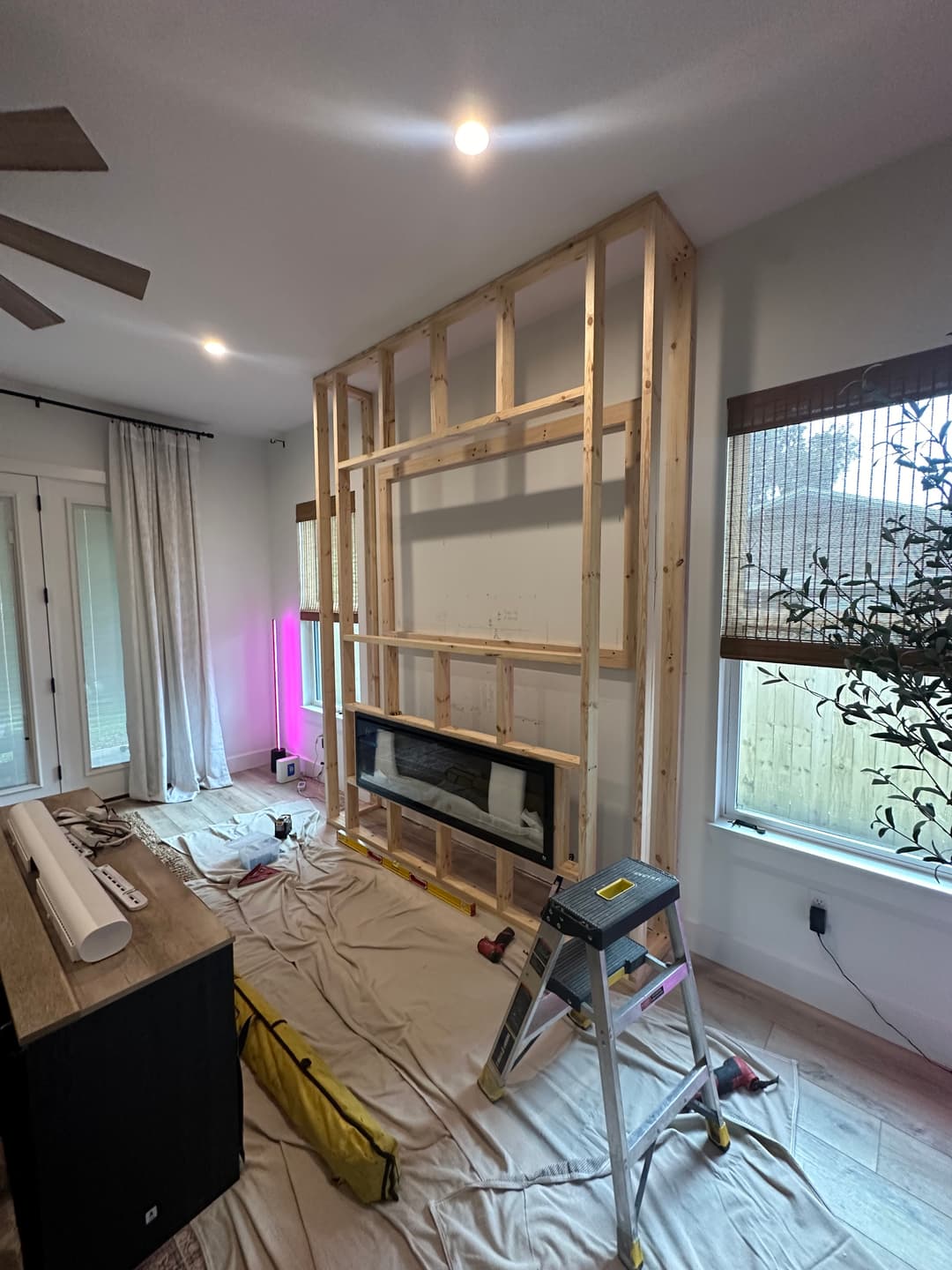 During: TV Entertainment Centers by AVP Construction JAX in JAX Beach, Jacksonville Beach, FL