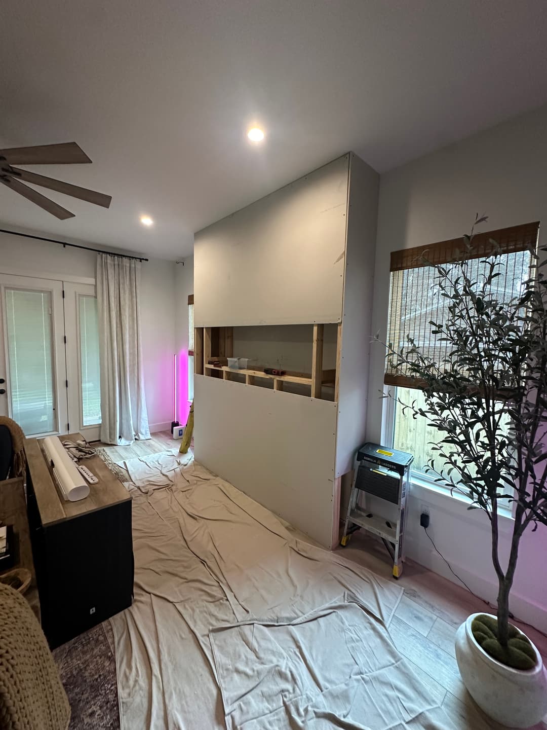 During: TV Entertainment Centers by AVP Construction JAX in JAX Beach, Jacksonville Beach, FL