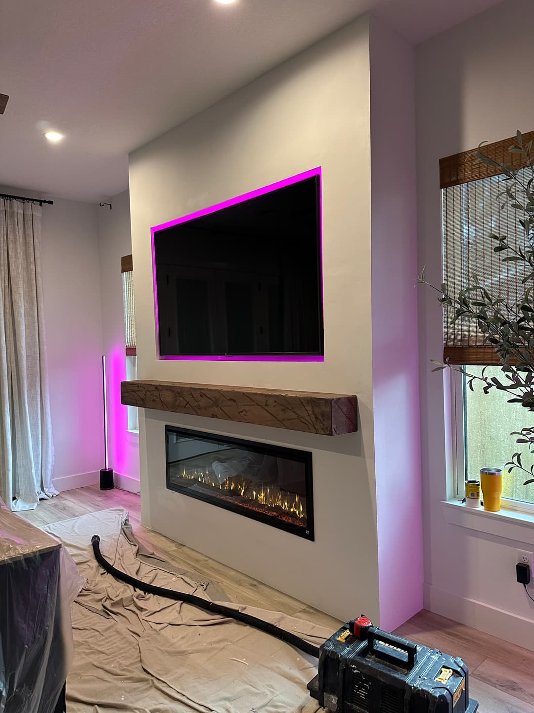 During: TV Entertainment Centers by AVP Construction JAX in JAX Beach, Jacksonville Beach, FL