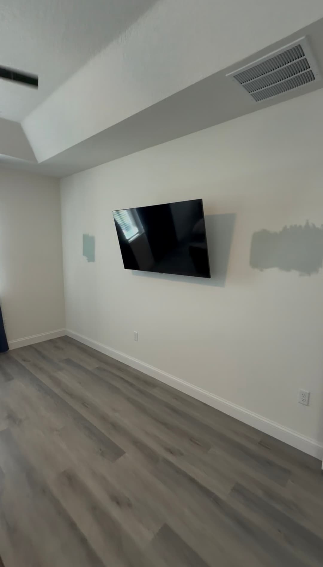 Before: TV Entertainment Centers by AVP Construction JAX in Sabal Estates, St. Augustine, FL