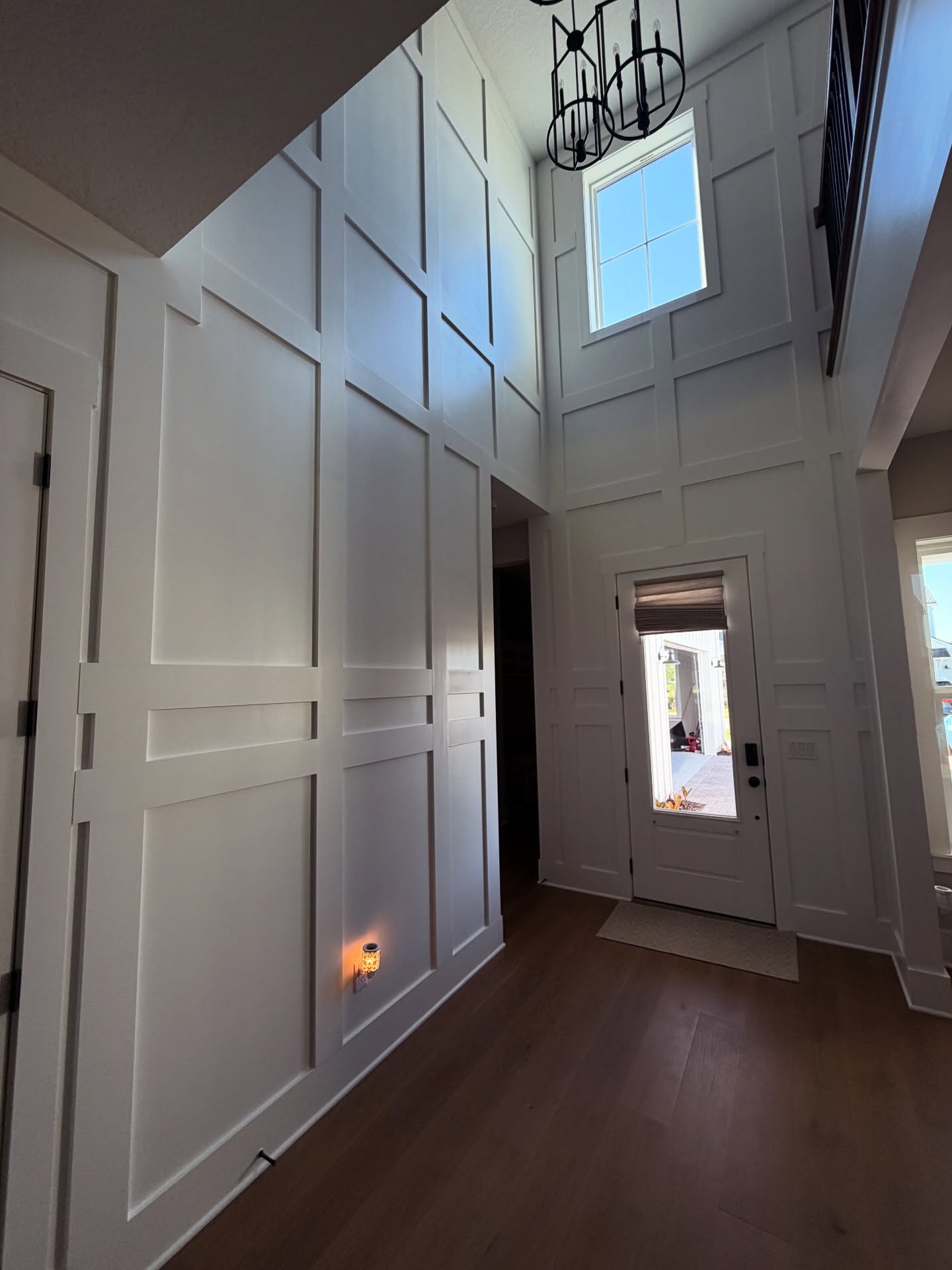 Painted shiplap feature wall by AVP Construction JAX — Jacksonville & St. John's County, FL