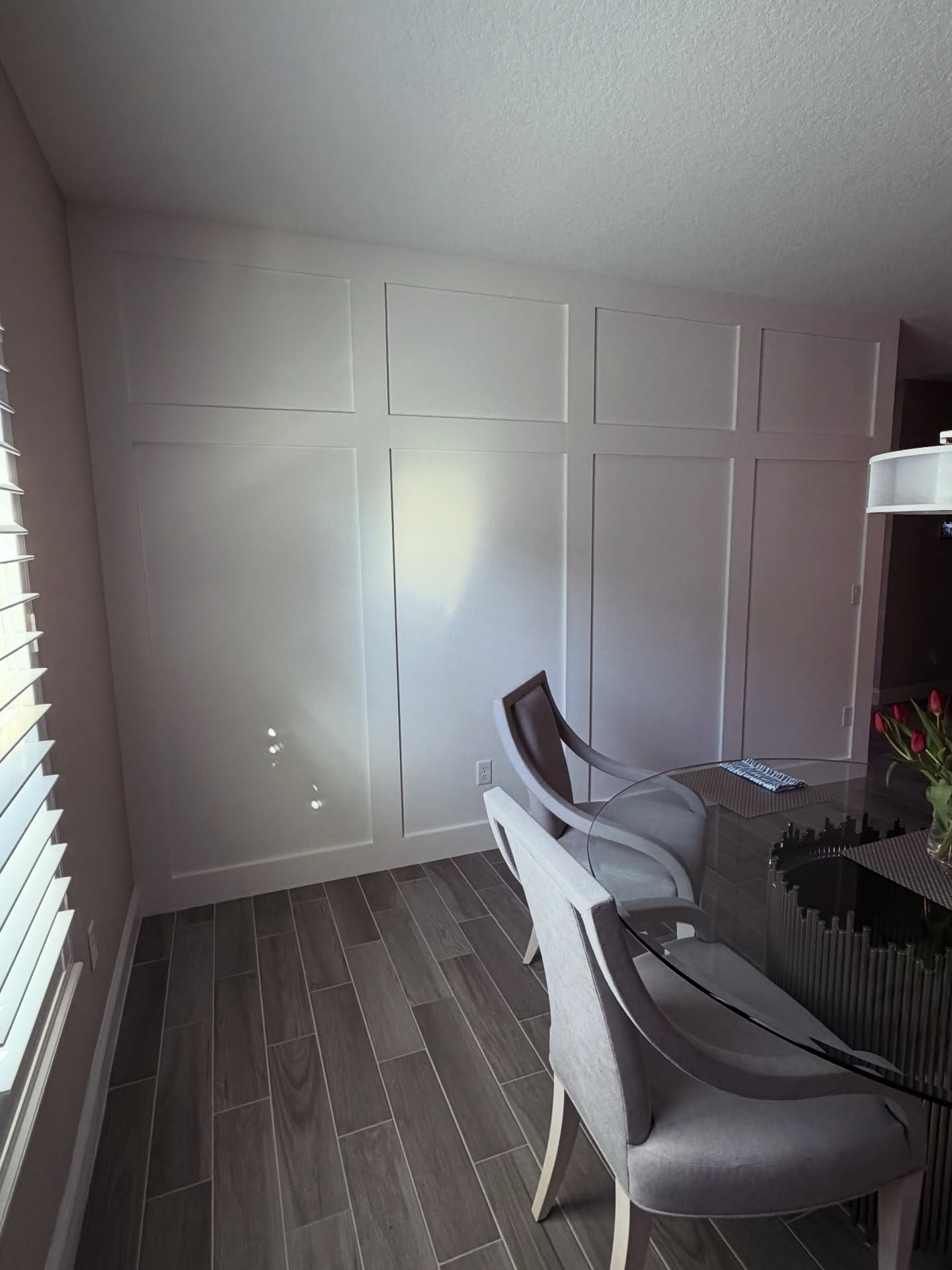 Custom shiplap accent wall by AVP Construction JAX — Jacksonville & St. John's County, FL