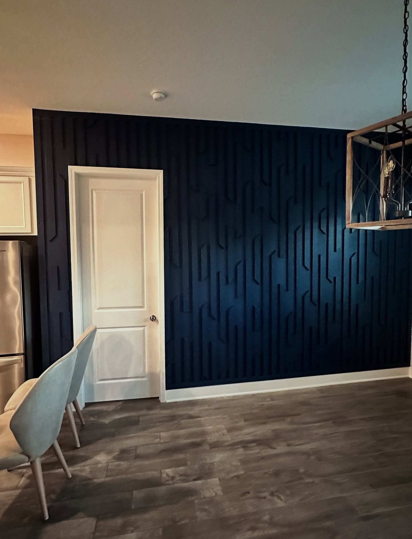 Custom shiplap accent wall by AVP Construction JAX — Jacksonville & St. John's County, FL