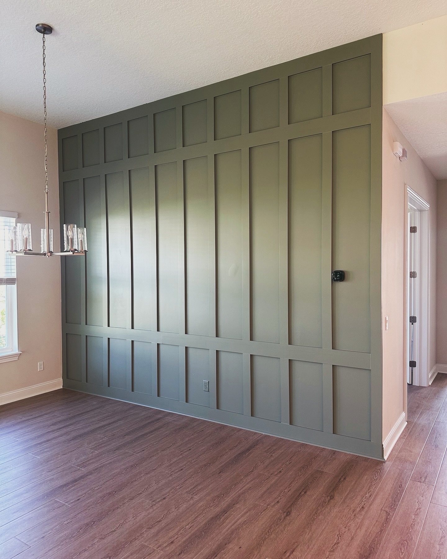 Board and batten accent wall by AVP Construction JAX — Jacksonville & St. John's County, FL