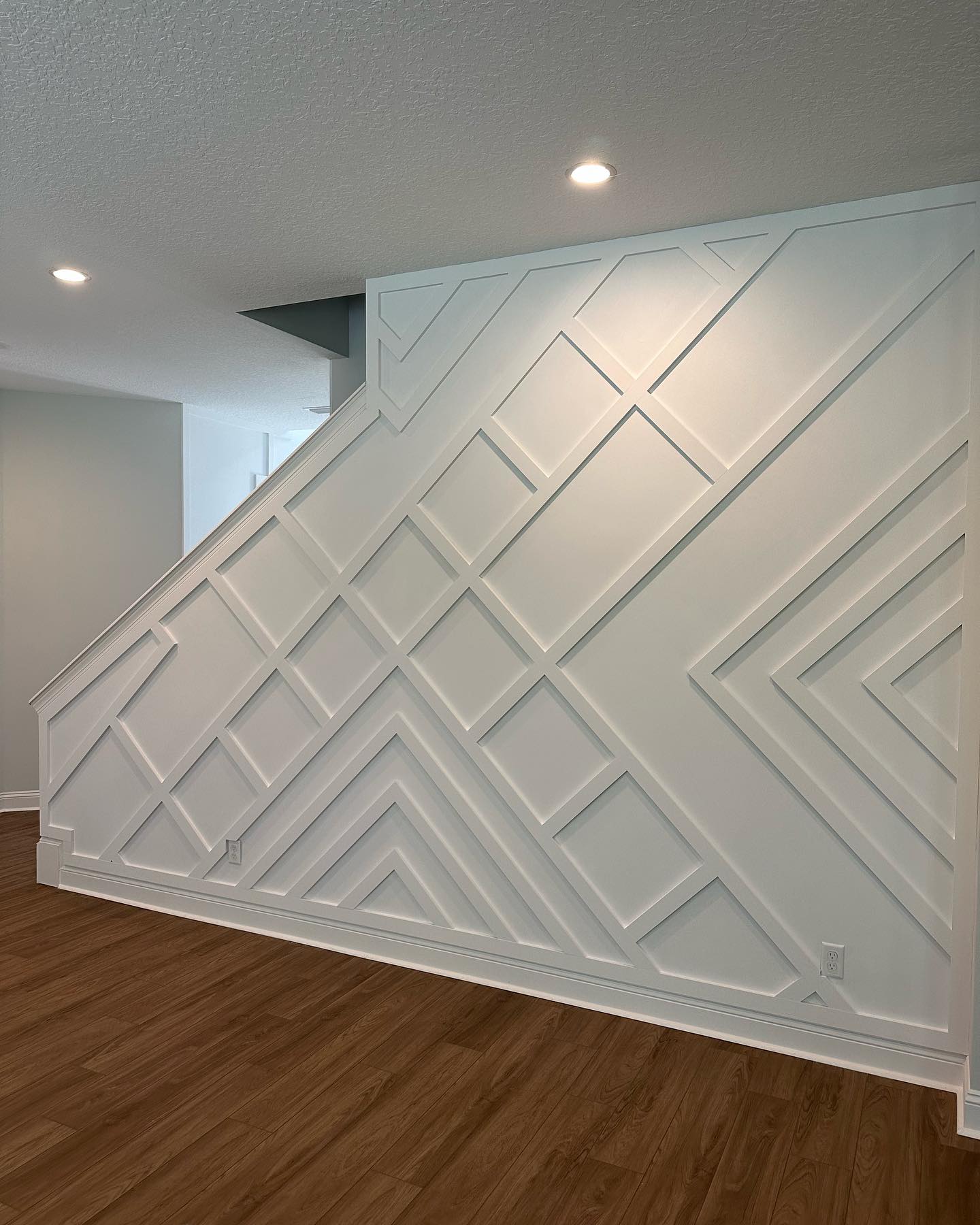 Custom shiplap accent wall by AVP Construction JAX — Jacksonville & St. John's County, FL
