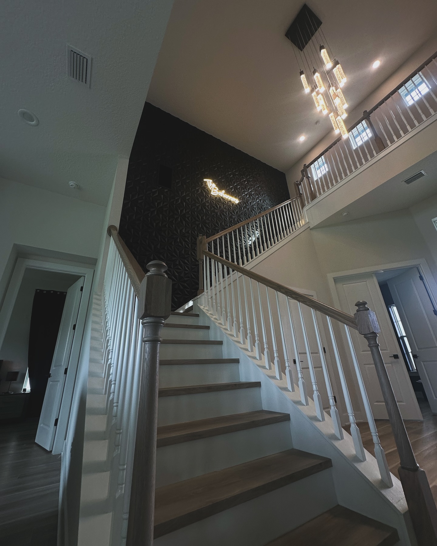 Wainscoting feature wall with chair rail by AVP Construction JAX — Jacksonville & St. John's County, FL