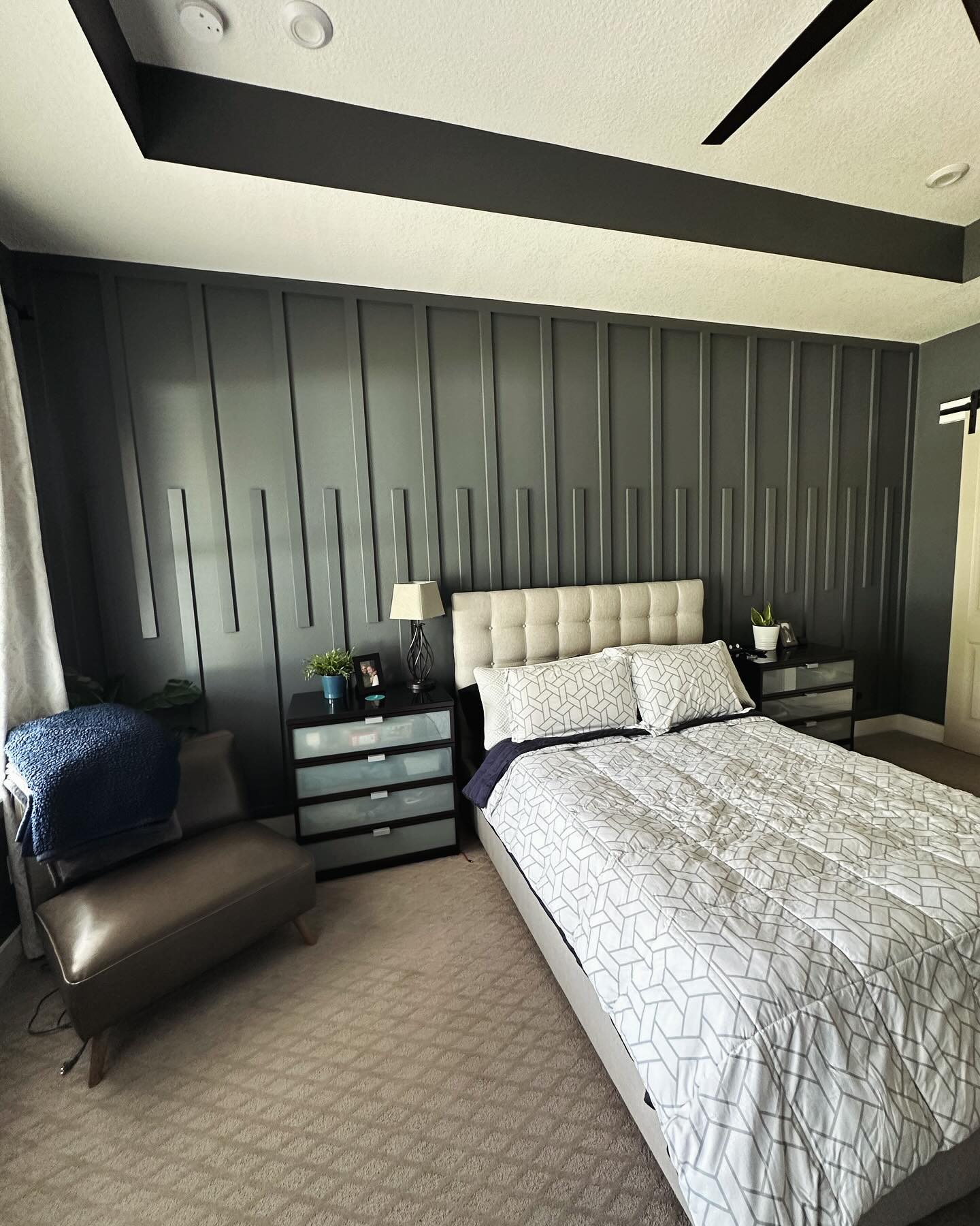 Board and batten accent wall by AVP Construction JAX — Jacksonville & St. John's County, FL