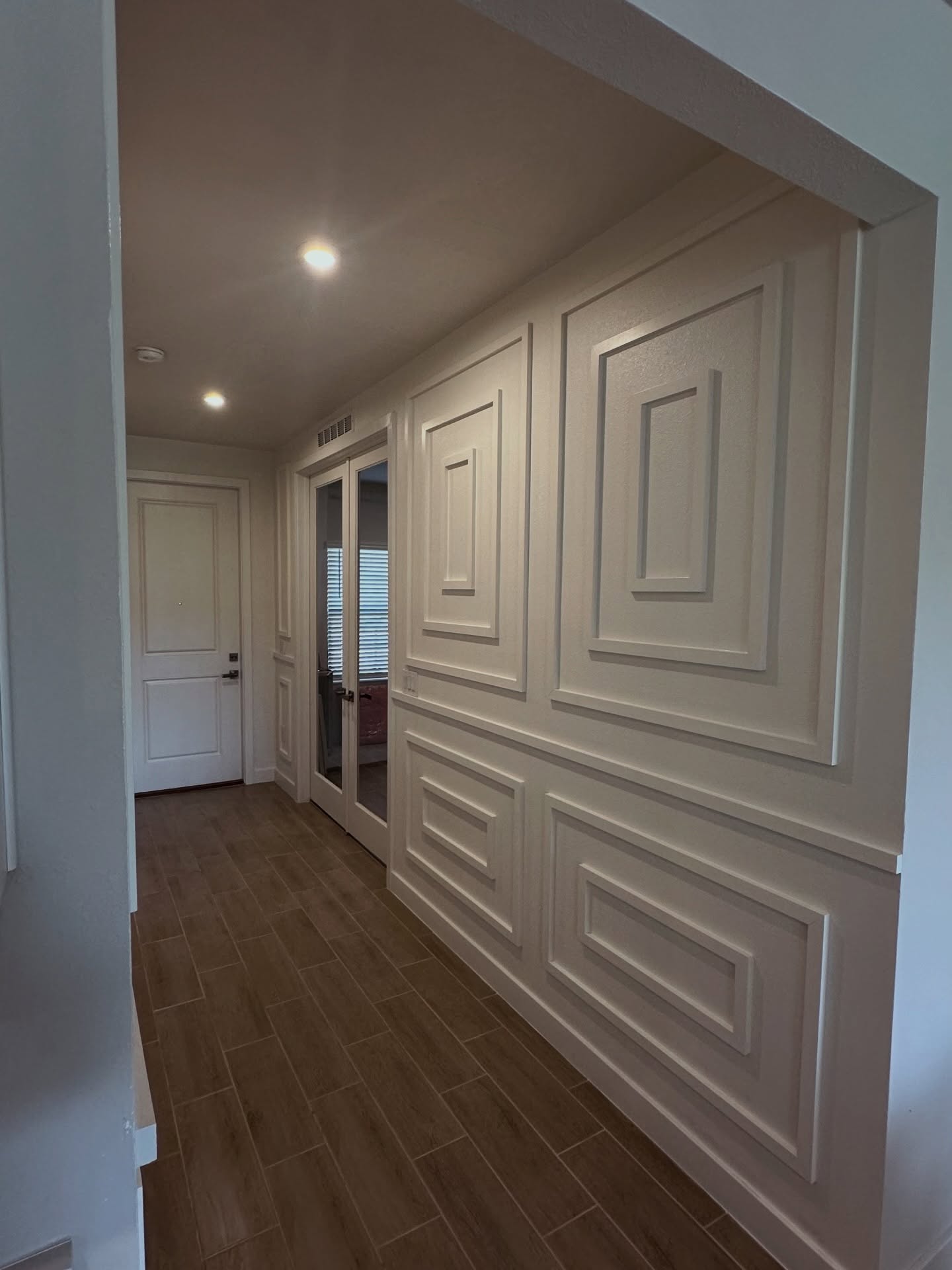 Board and batten accent wall by AVP Construction JAX — Jacksonville & St. John's County, FL