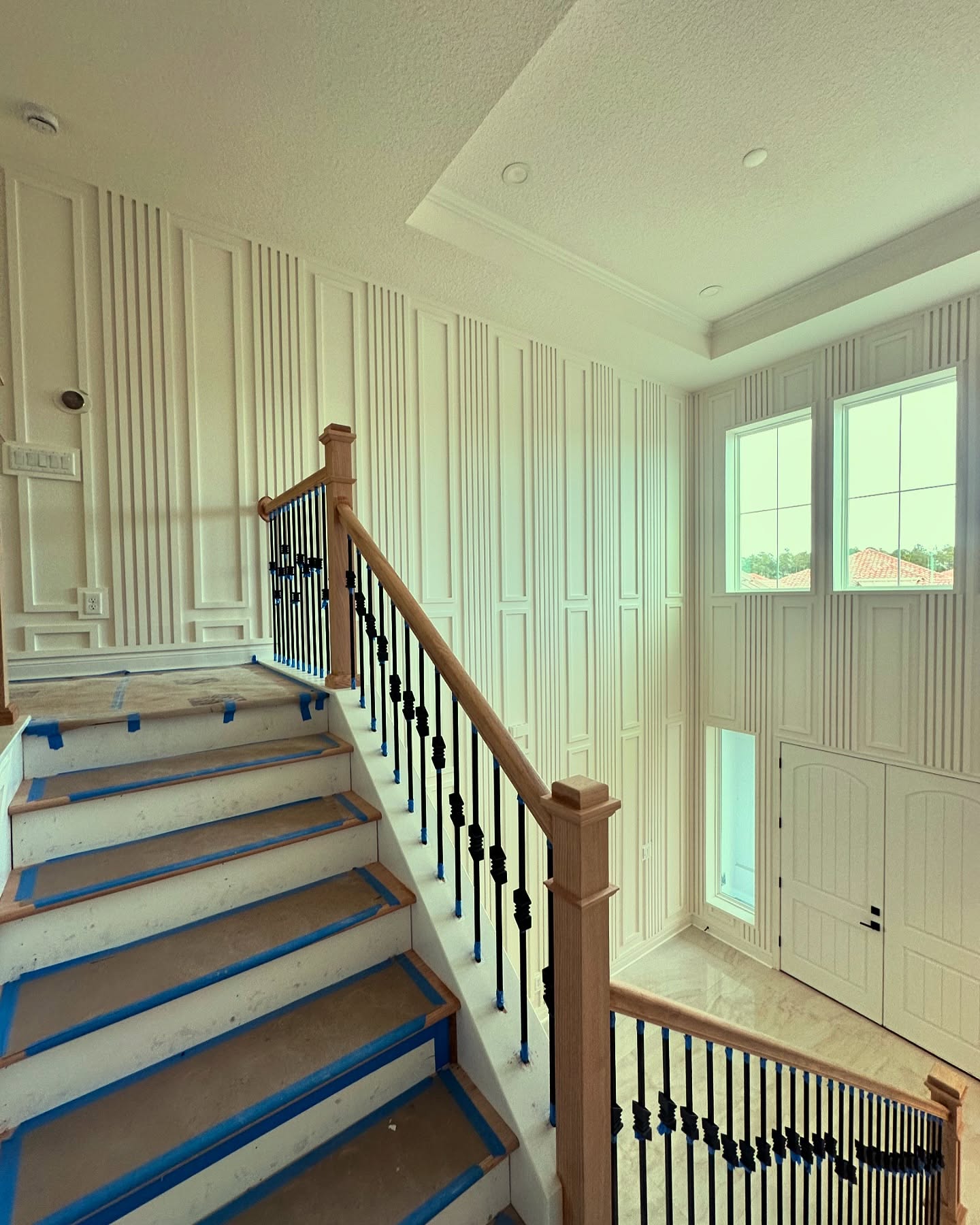 Custom shiplap accent wall by AVP Construction JAX — Jacksonville & St. John's County, FL