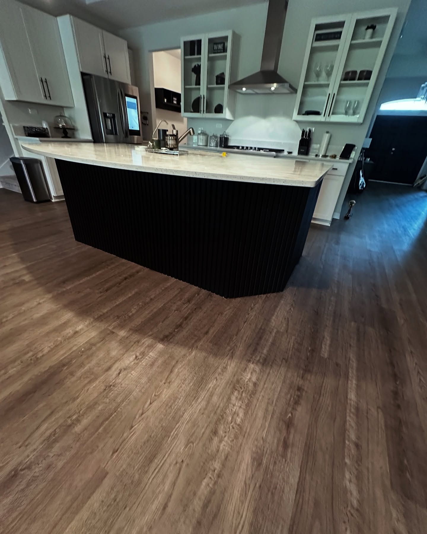 Board and batten accent wall by AVP Construction JAX — Jacksonville & St. John's County, FL