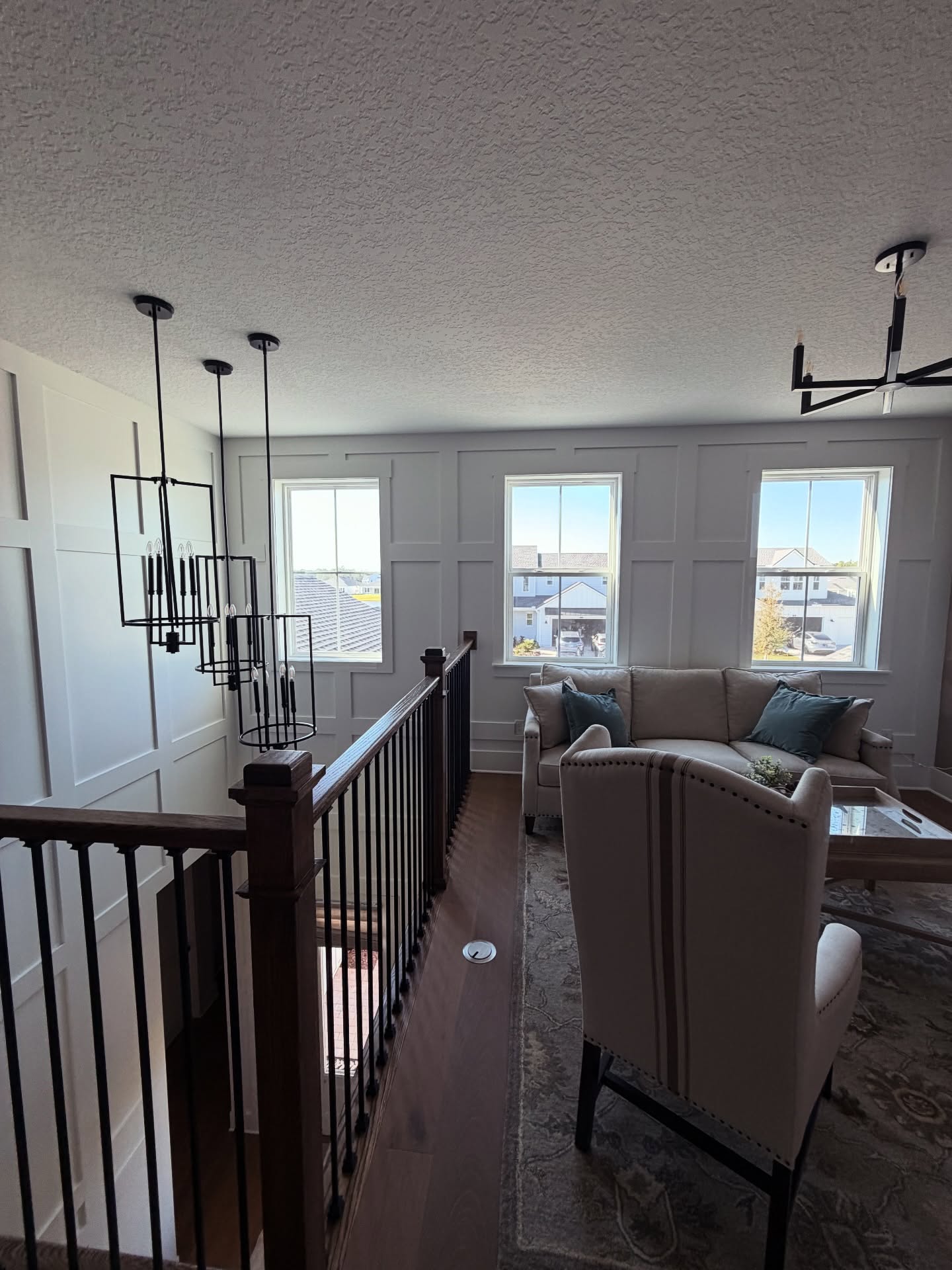 Board and batten accent wall by AVP Construction JAX — Jacksonville & St. John's County, FL