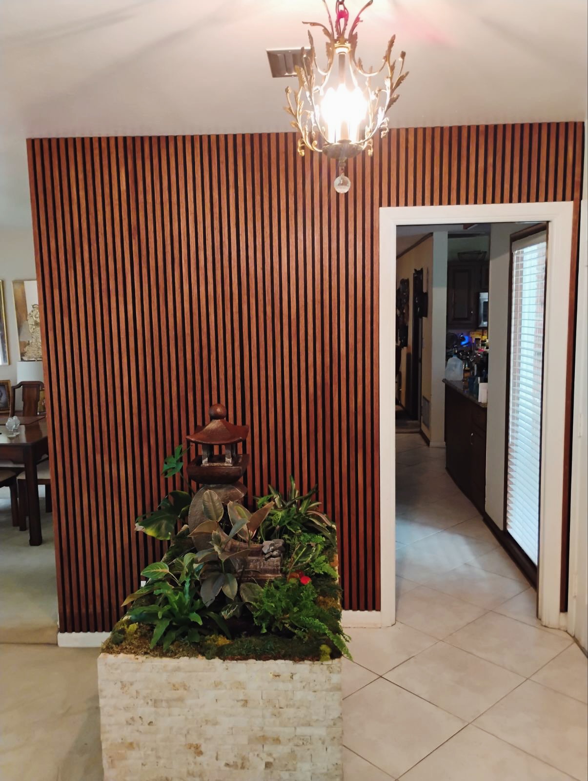 Board and batten accent wall by AVP Construction JAX — Jacksonville & St. John's County, FL