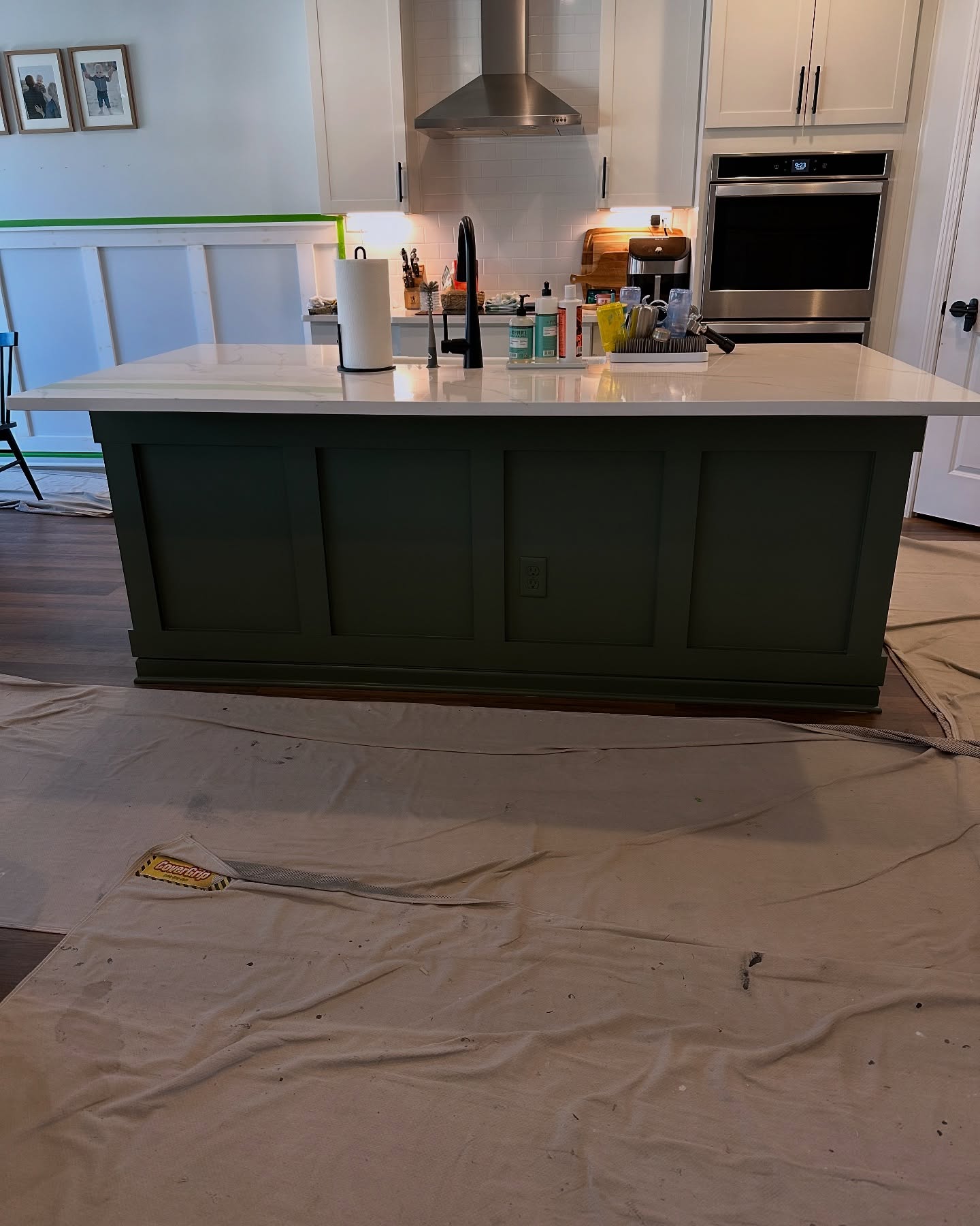 Custom shiplap accent wall by AVP Construction JAX — Jacksonville & St. John's County, FL