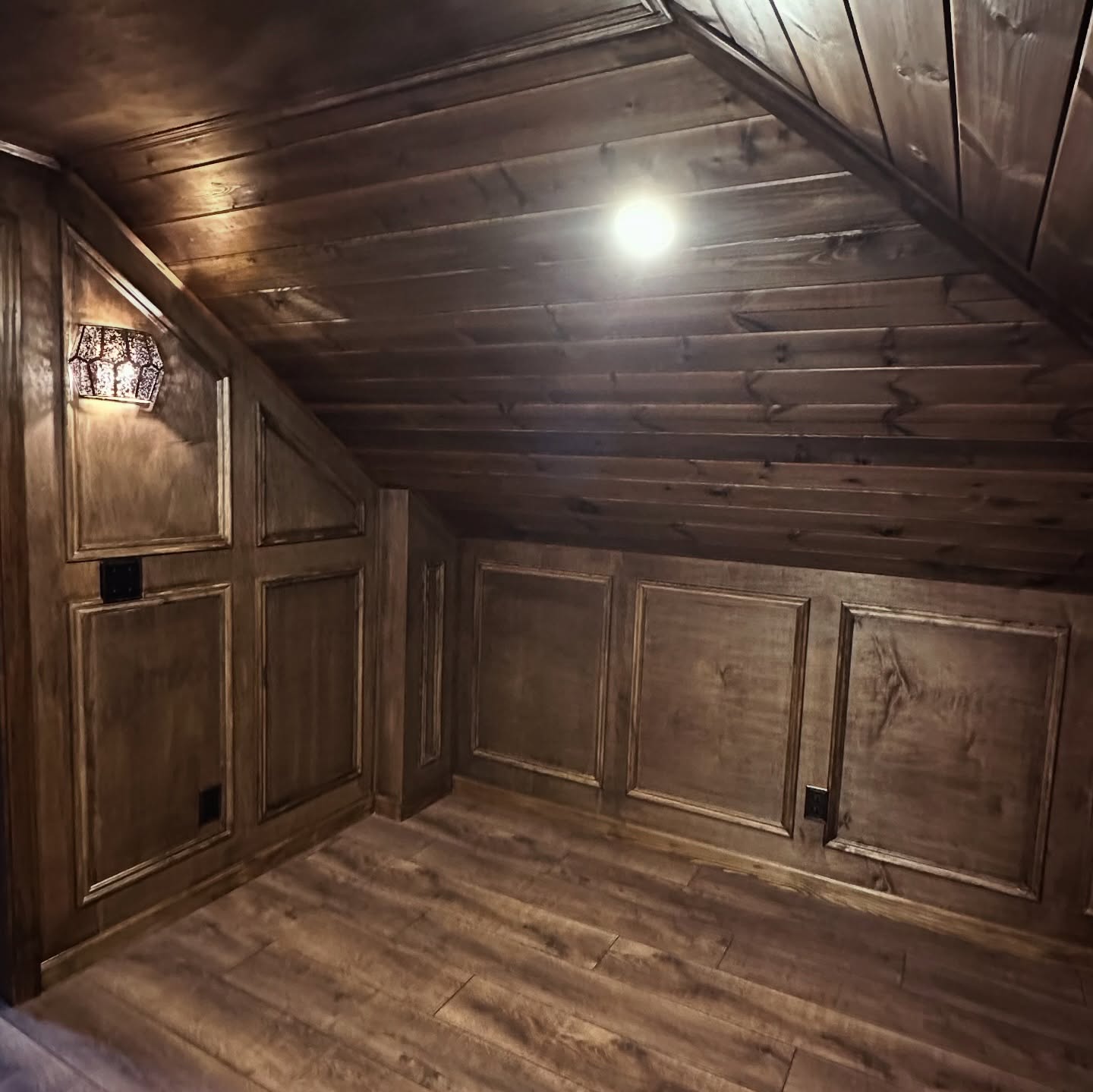 Board and batten accent wall by AVP Construction JAX — Jacksonville & St. John's County, FL
