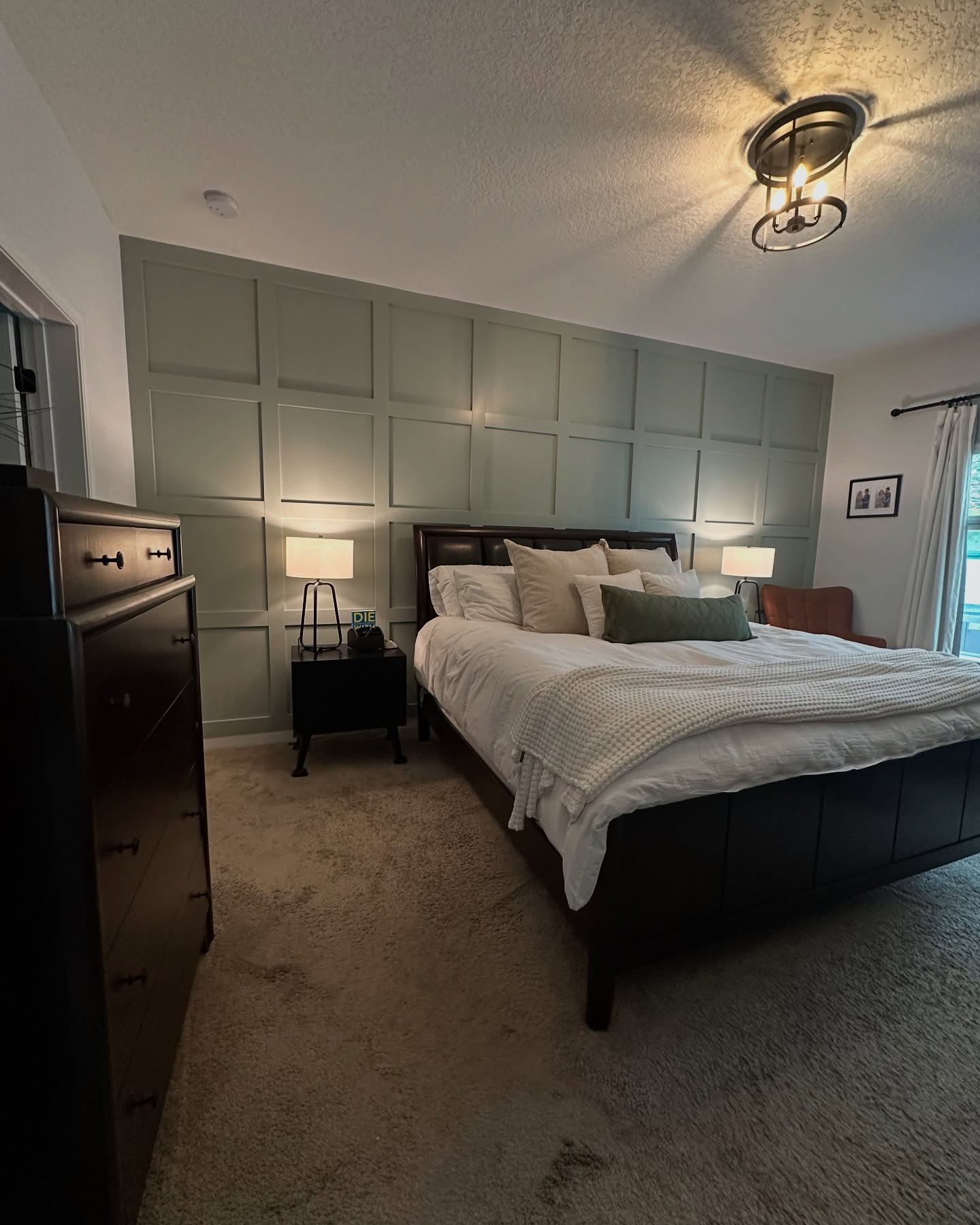 Vertical slat wood accent wall by AVP Construction JAX — Jacksonville & St. John's County, FL