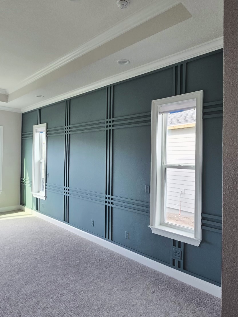 Custom shiplap accent wall by AVP Construction JAX — Jacksonville & St. John's County, FL