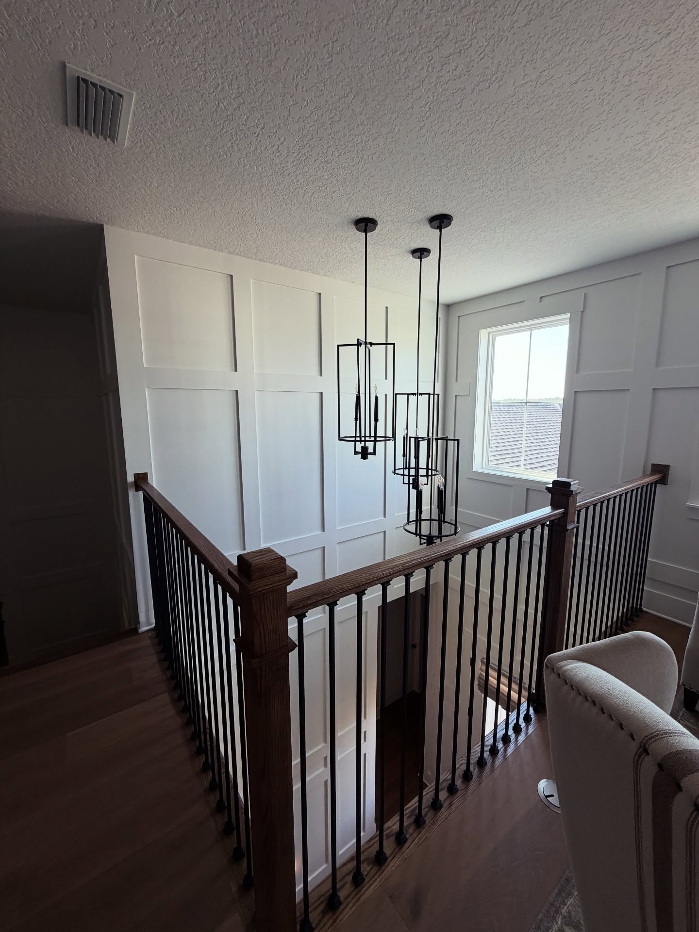 Painted shiplap feature wall by AVP Construction JAX — Jacksonville & St. John's County, FL