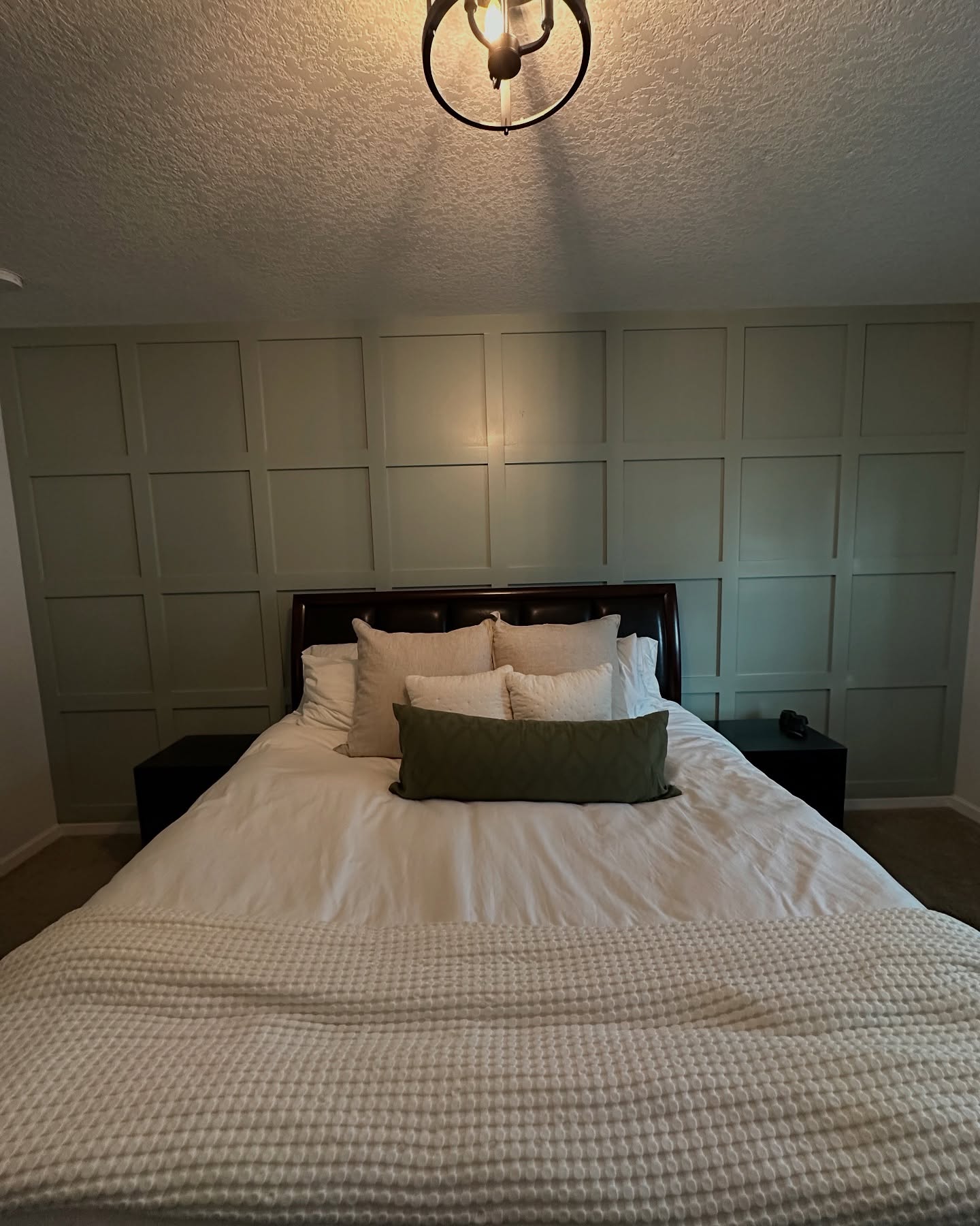 Painted shiplap feature wall by AVP Construction JAX — Jacksonville & St. John's County, FL